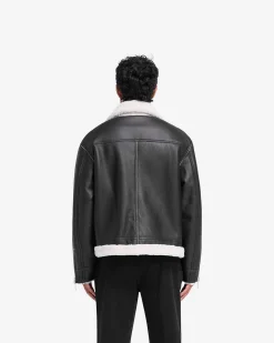 Represent Reversible Shearling Jacket -><noscript><img width=