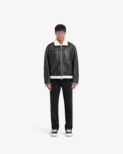 Represent Reversible Shearling Jacket -><noscript><img width=
