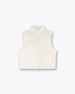 Represent Revolver Gilet - Warm White> Outerwear
