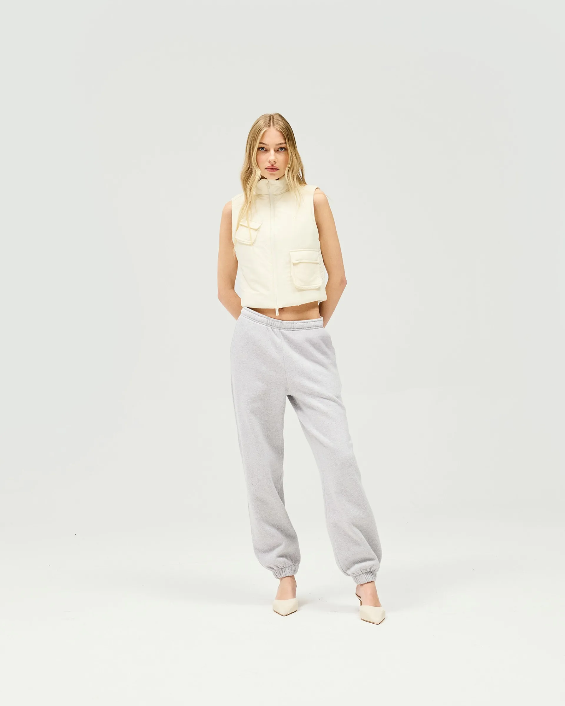 Represent Revolver Gilet - Warm White> Outerwear