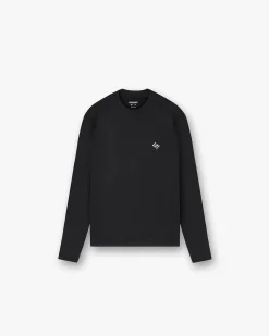 Represent 247 Ribbed Long Sleeve Top -> T-Shirts