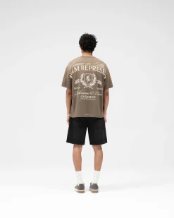 Represent R10T Tailored Denim Shorts -><noscript><img width=