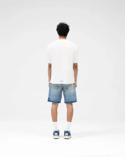 Represent R10T Tailored Denim Shorts - Blue 60><noscript><img width=