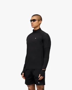 Represent 247 Run Quarter Zip - Jet Black><noscript><img width=