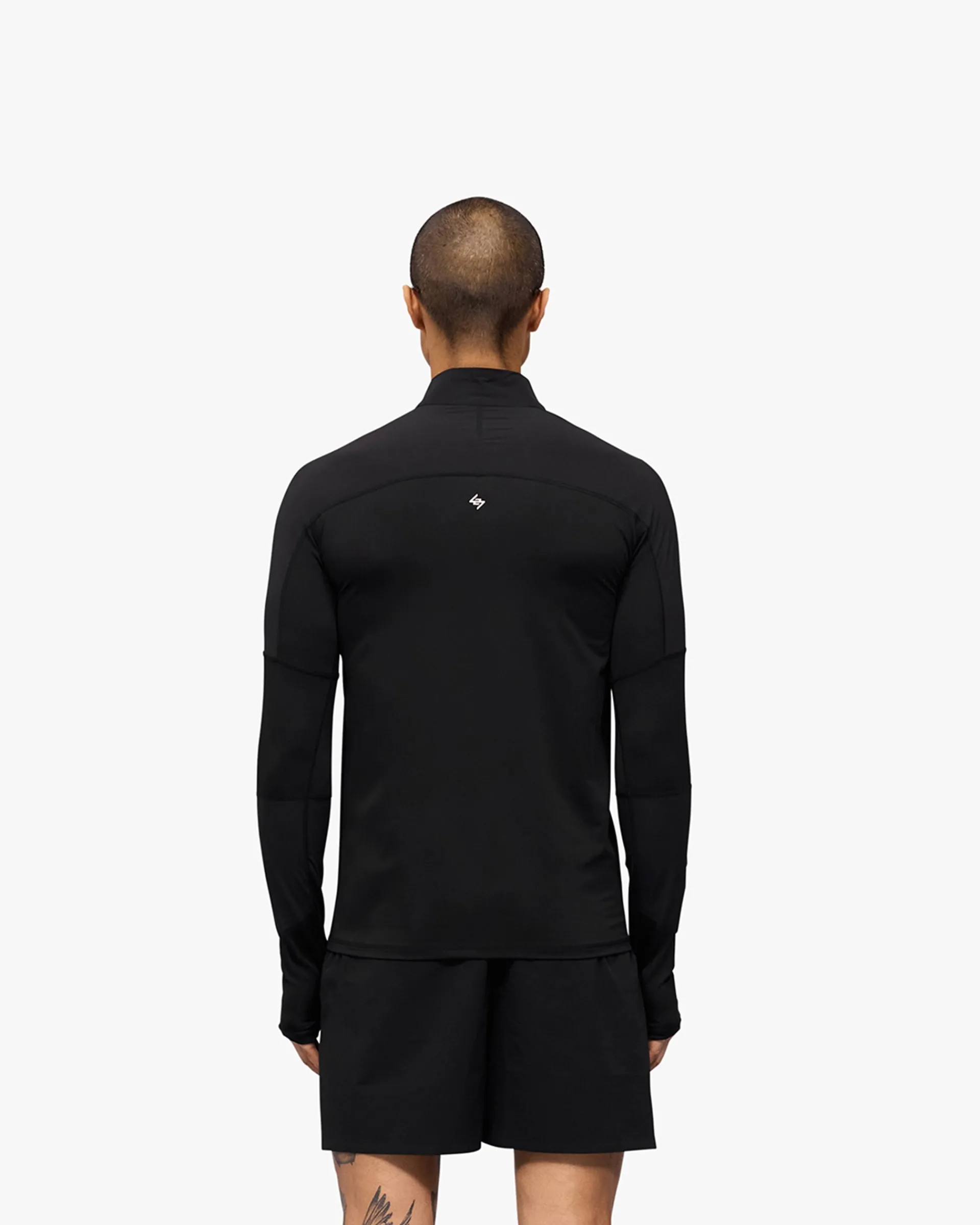 Represent 247 Run Quarter Zip - Jet Black> Outerwear