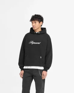 Represent Script Logo Hoodie -> Hoodies