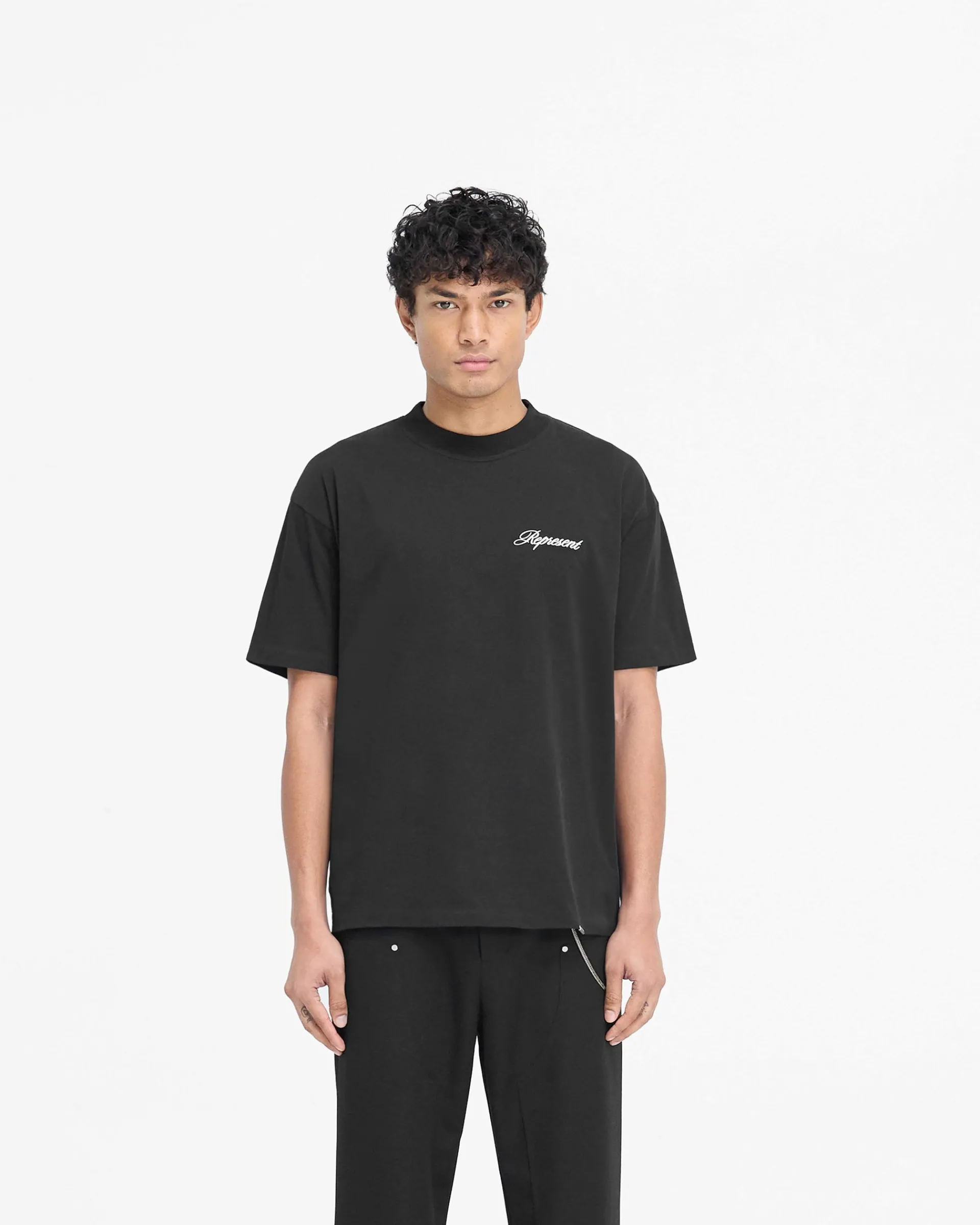 Represent Script Logo T-Shirt -> T-Shirts