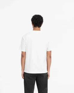 Represent Script Logo T-Shirt - Flat White><noscript><img width=