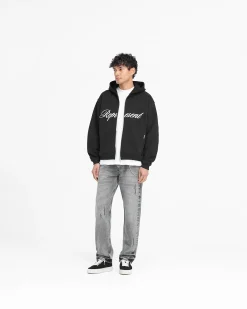 Represent Script Logo Zip Hoodie -><noscript><img width=