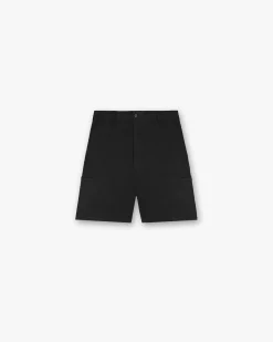 Represent Season Cargo Short - Jet Black> Shorts