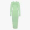 Represent Shadow Midi Dress - Forest Shade> Dresses