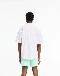 Represent Short Sleeve Pinstripe Shirt -><noscript><img width=