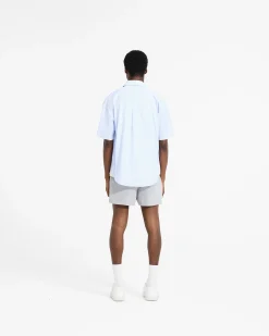 Represent Short Sleeve Pinstripe Shirt - Baby Blue><noscript><img width=
