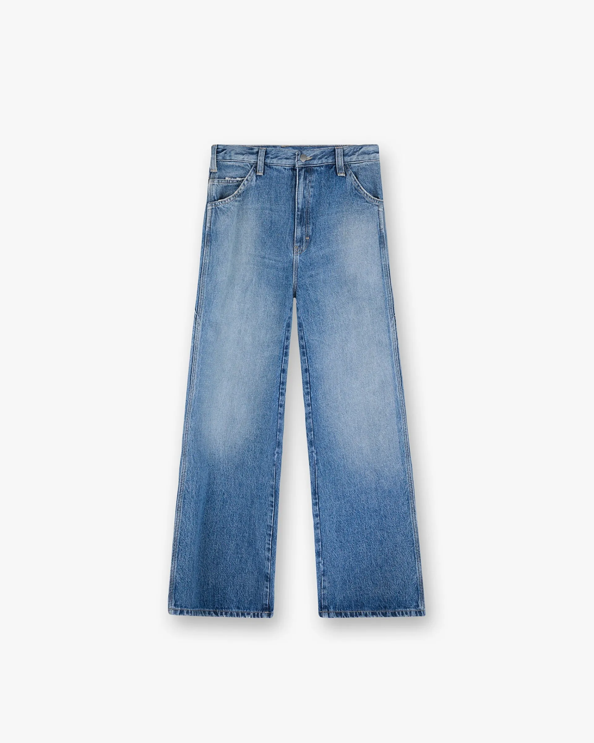 Represent Skater Jean - Washed Blue> Bottoms/Jeans