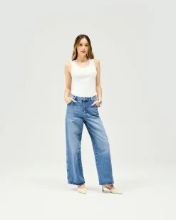 Represent Skater Jean - Washed Blue><noscript><img width=