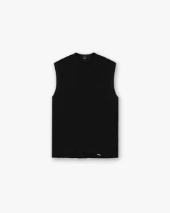 Represent Slub Tank - Jet Black> T-Shirts
