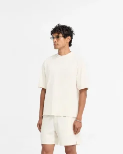 Represent Slub T-Shirt - Flat White> T-Shirts