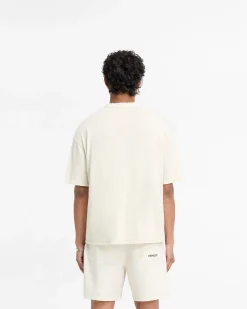 Represent Slub T-Shirt - Flat White><noscript><img width=