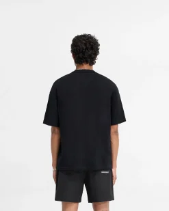 Represent Slub T-Shirt - Jet Black><noscript><img width=