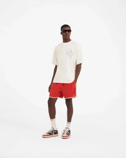Represent Souvenir Shorts - Burnt Red><noscript><img width=