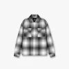 Represent Spirits Of Summer Flannel Shirt - Black White> Shirts