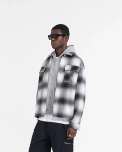Represent Spirits Of Summer Flannel Shirt - Black White><noscript><img width=