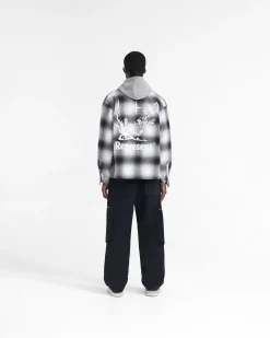 Represent Spirits Of Summer Flannel Shirt - Black White><noscript><img width=