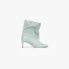 Represent Square Toe Ankle Boot -> Footwear