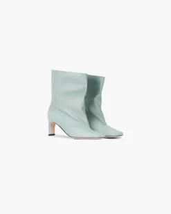 Represent Square Toe Ankle Boot -> Footwear