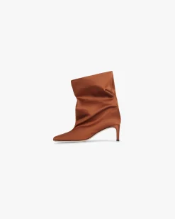 Represent Square Toe Ankle Boot - Burnt Red><noscript><img width=