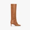 Represent Square Toe Knee Boot -> Footwear