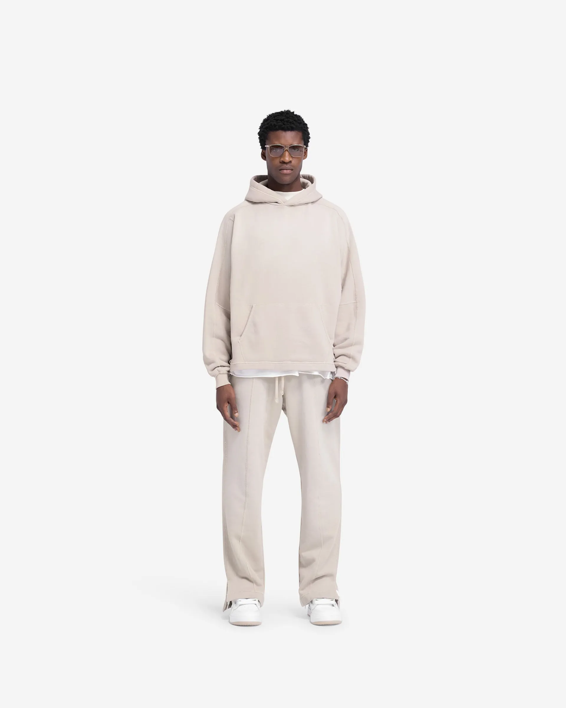 Represent Stepped Hem Hoodie -> Hoodies