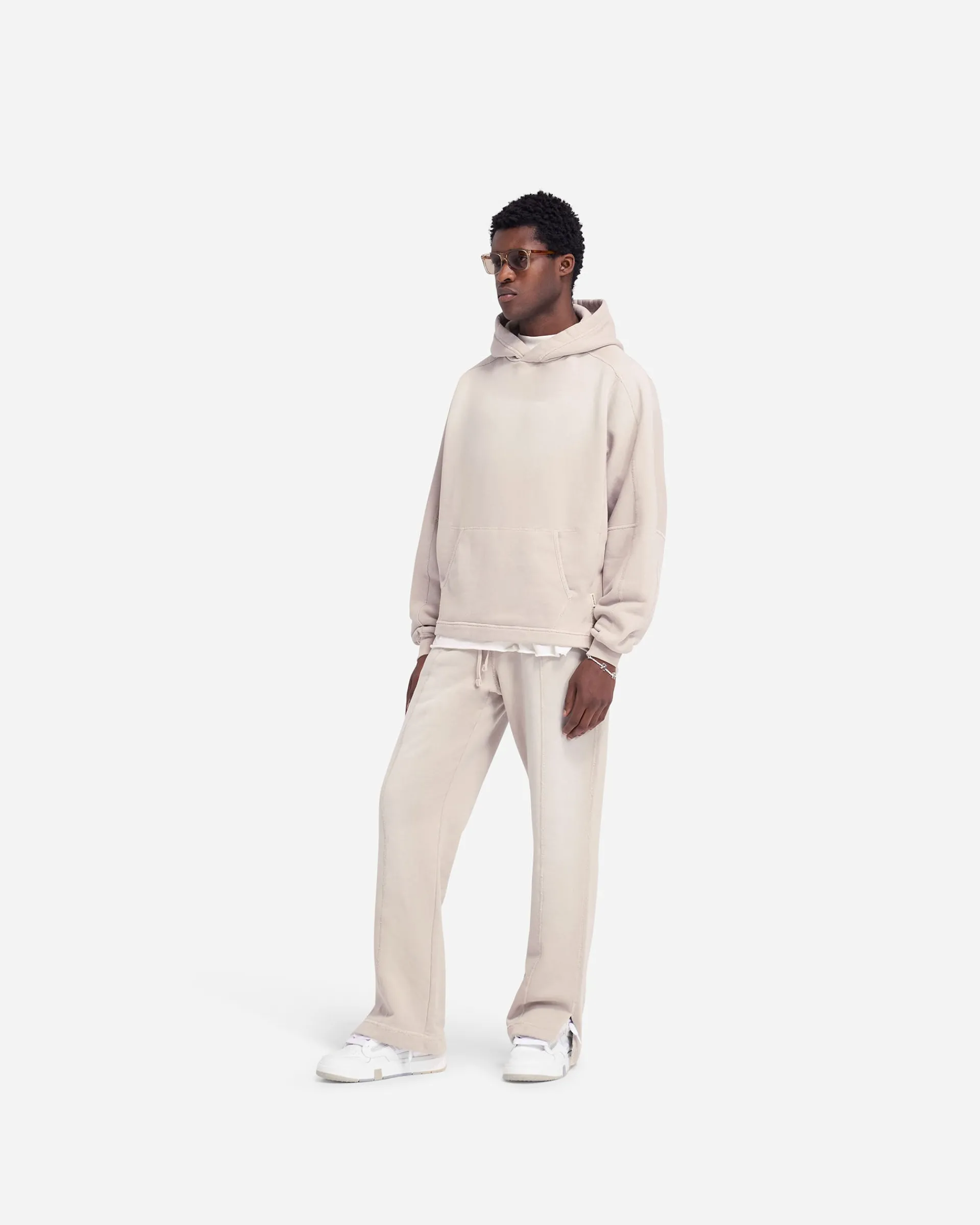 Represent Stepped Hem Hoodie -> Hoodies