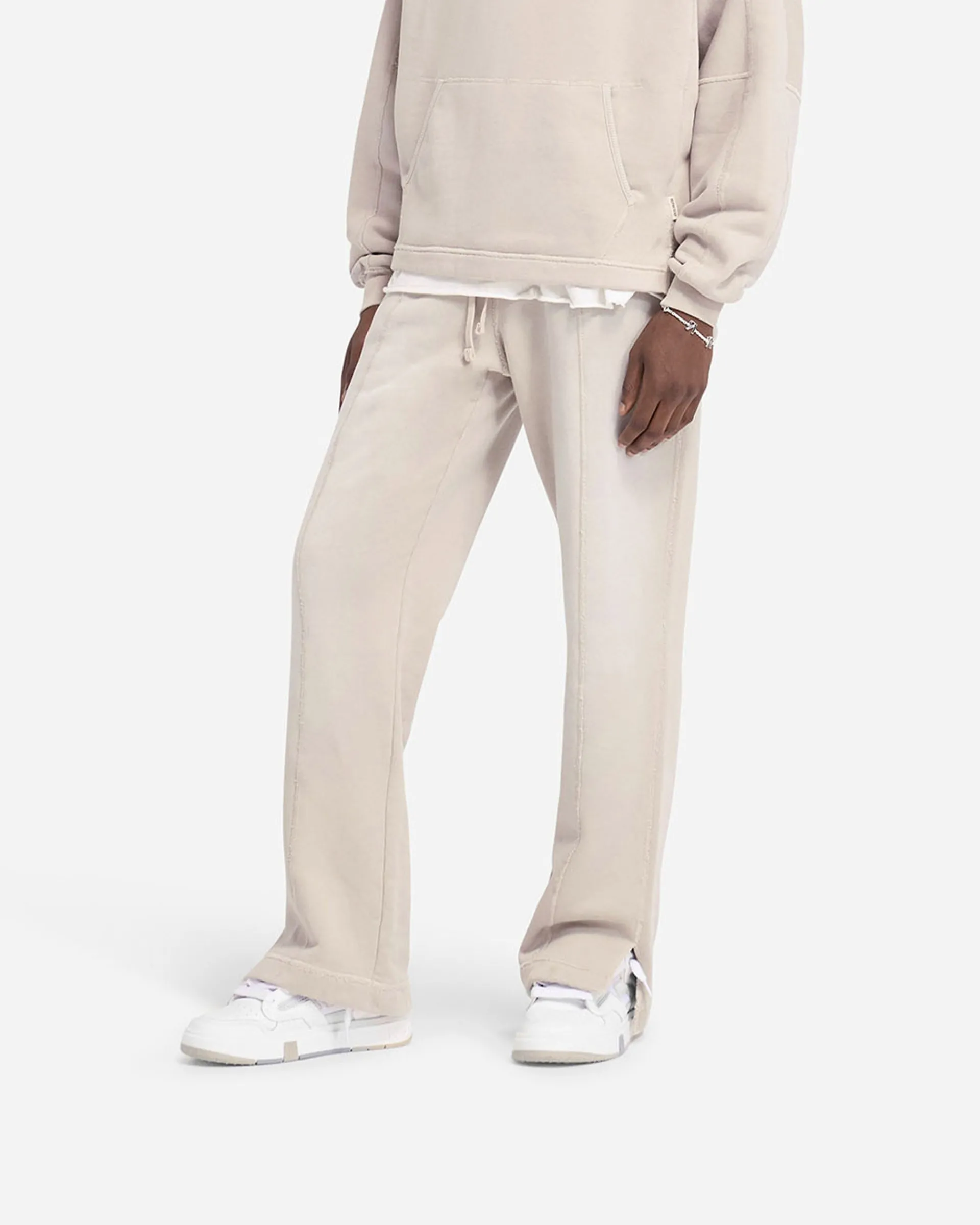 Represent Stepped Hem Sweatpants -> Sweatpants | Pants