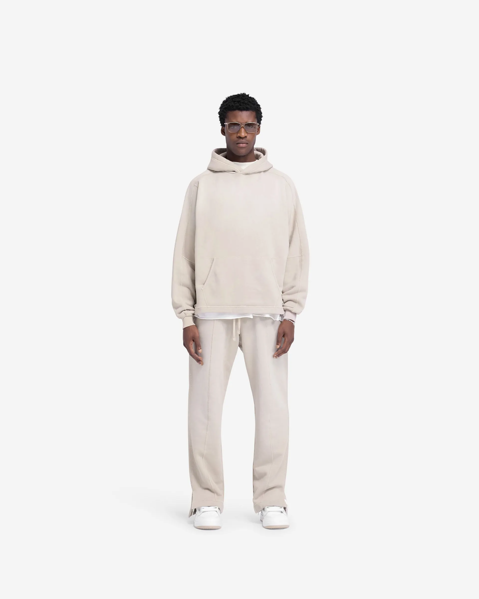 Represent Stepped Hem Sweatpants -> Sweatpants | Pants