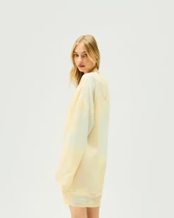 Represent Storm Mini Dress - Storm Print Natural><noscript><img width=