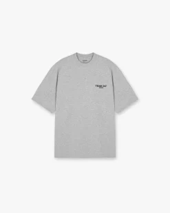 Represent Team 247 Oversized T-Shirt - Ash Grey> T-Shirts