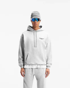 Represent Team 247 Oversized Hoodie - Ash Grey><noscript><img width=