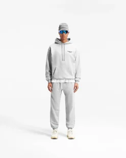 Represent Team 247 Oversized Hoodie - Ash Grey><noscript><img width=