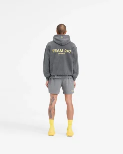 Represent Team 247 Oversized Hoodie - Pewter Lemon><noscript><img width=