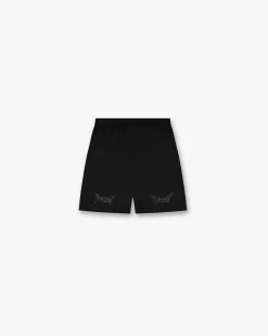 Represent Team 247 X END Fused Short - Jet Black> Shorts
