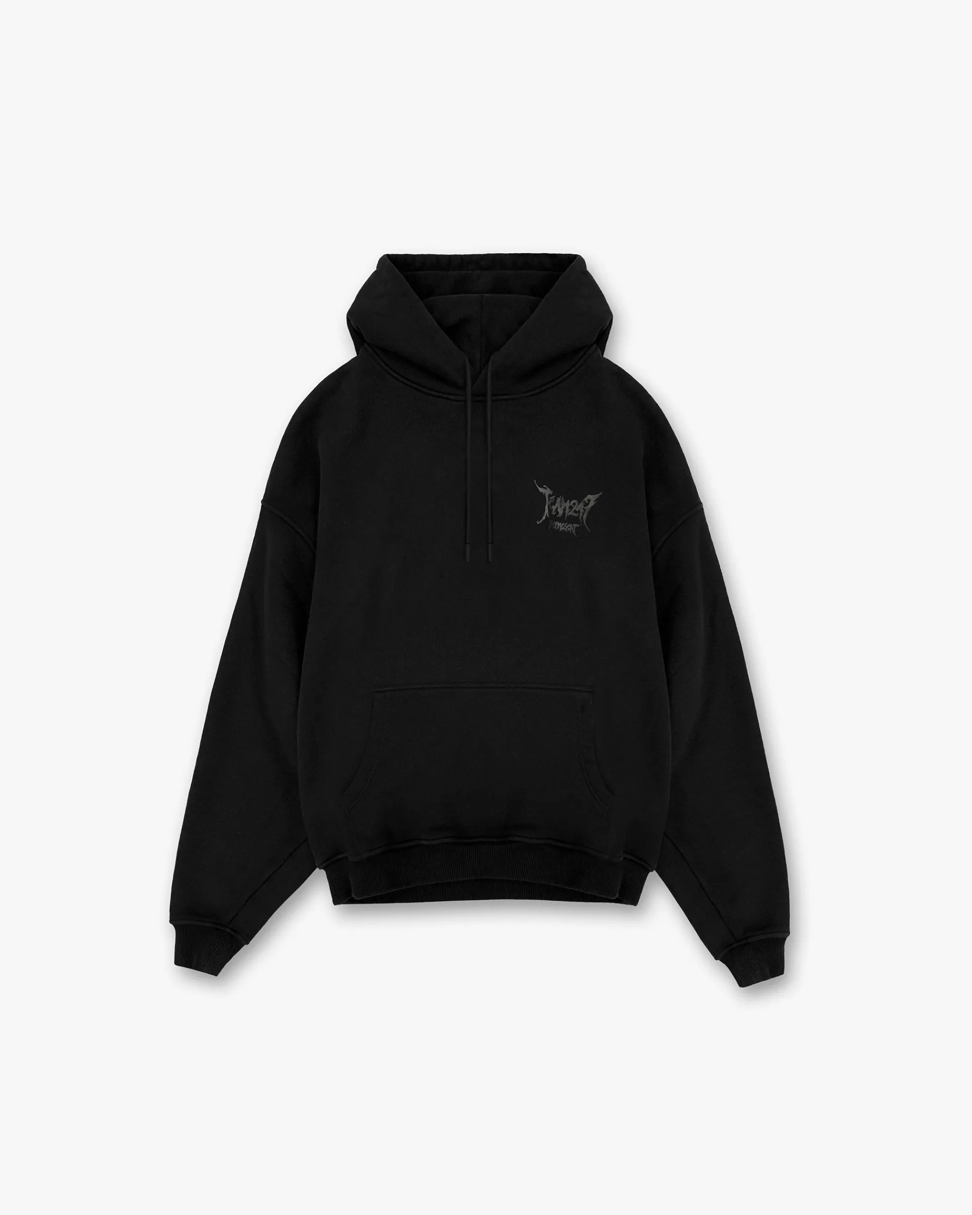 Represent Team 247 X END Oversized Hoodie - Jet Black> Hoodies
