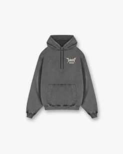 Represent Team 247 X END Oversized Hoodie - Washed Grey> Hoodies