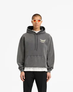 Represent Team 247 X END Oversized Hoodie - Washed Grey><noscript><img width=