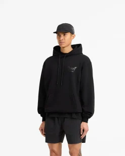 Represent Team 247 X END Oversized Hoodie - Jet Black><noscript><img width=
