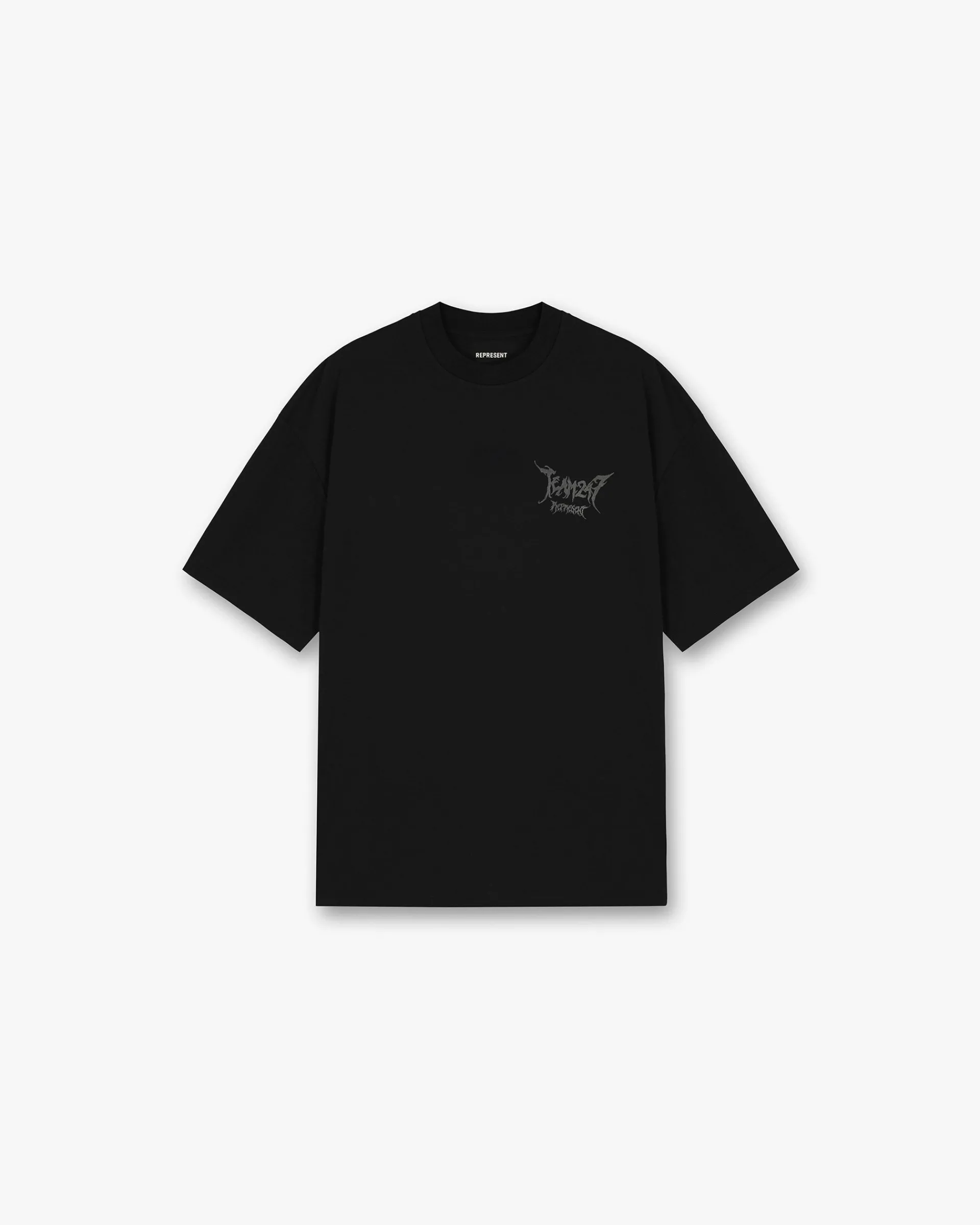 Represent Team 247 X END Oversized T-Shirt - Jet Black> T-Shirts