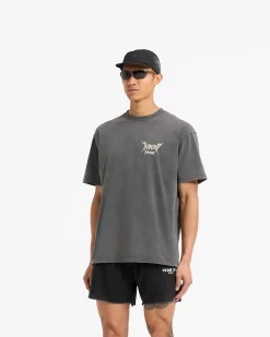 Represent Team 247 X END Oversized T-Shirt - Washed Grey><noscript><img width=