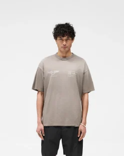 Represent Team Rep T-Shirt - Dark Taupe><noscript><img width=