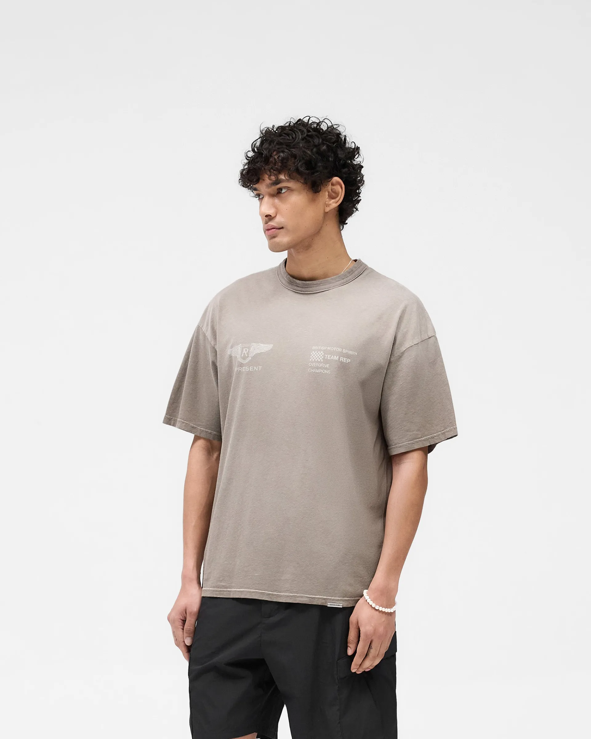 Represent Team Rep T-Shirt - Dark Taupe> T-Shirts