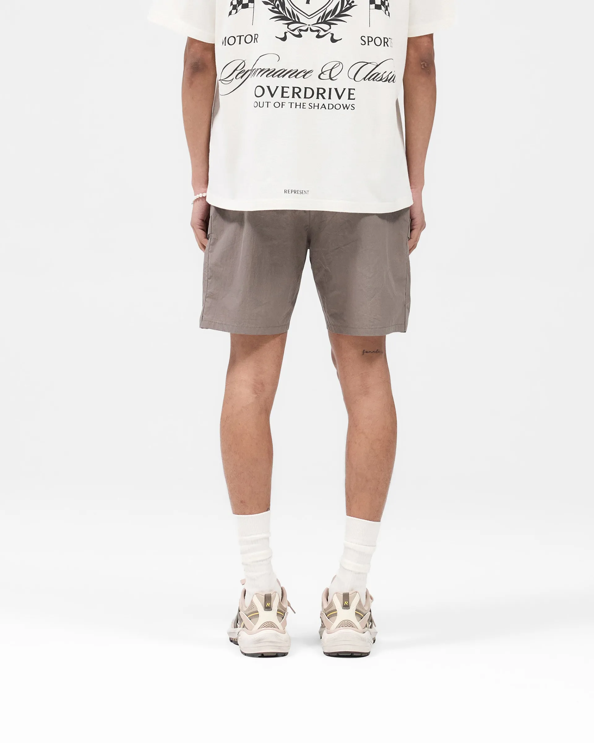 Represent Tech Cargo Short - Mid Grey> Shorts